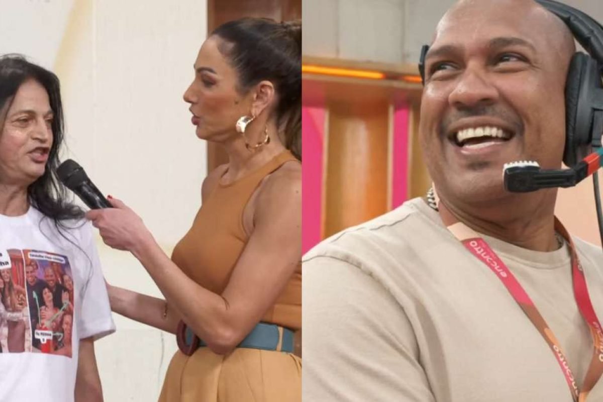 Maicon, Patrícia Poeta e Toninho no Encontro (Reprodução/TV Globo) Foto: Contigo