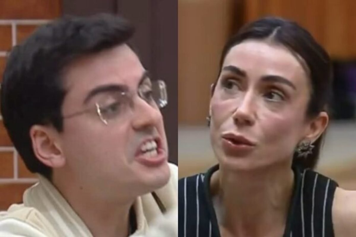 Dudu Camargo e Michelle Barros (Reprodução: Record)