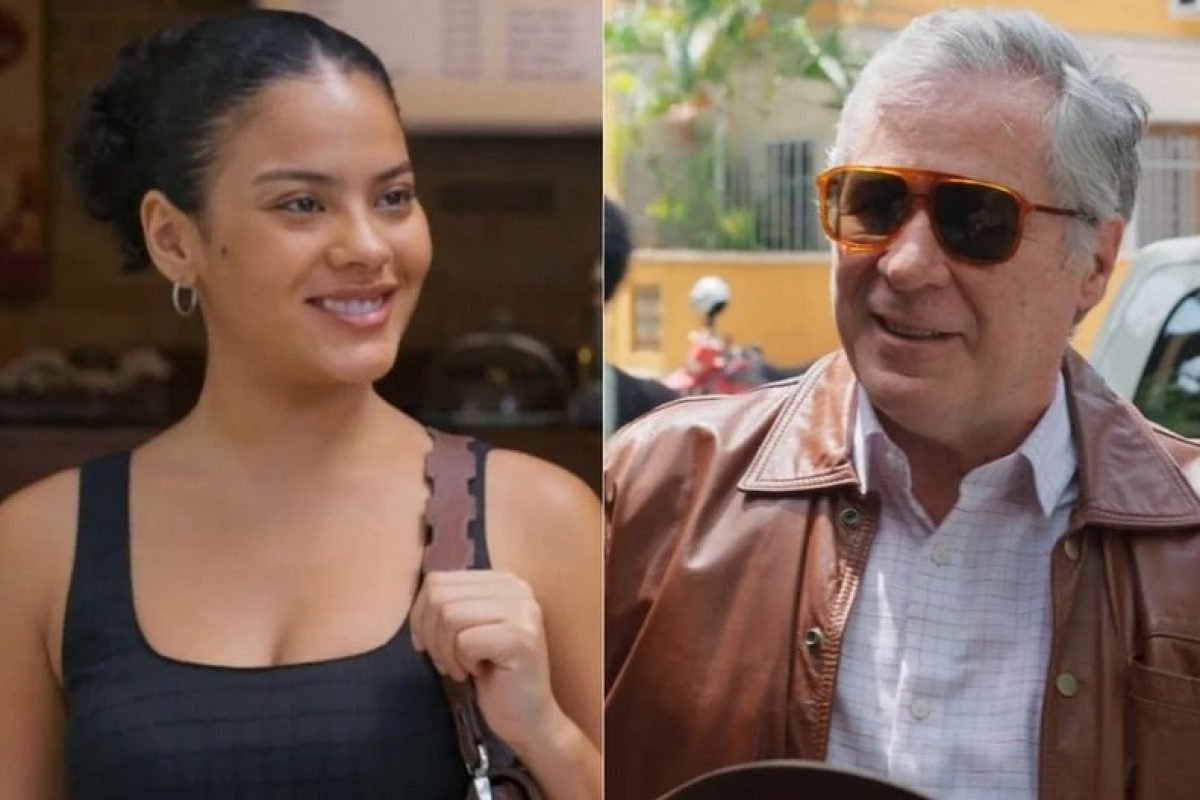 Maria de Fátima (Bella Campos) e Carvana (Leopoldo Pacheco) em Vale Tudo (Foto: Reprodução / G...