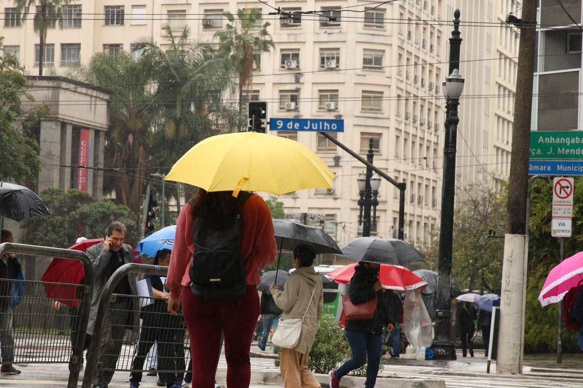 Chuva intensa coloca São Paulo, Rio e Minas sob alerta de grande perigo
