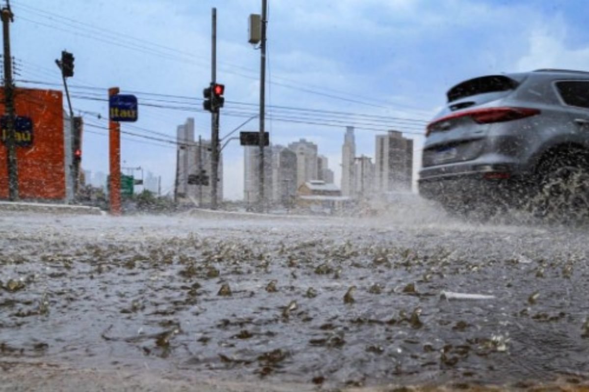 1 de 1 Mais de 160 cidades de Goiás entram em alerta — Foto: Wesley Costa/O Popular