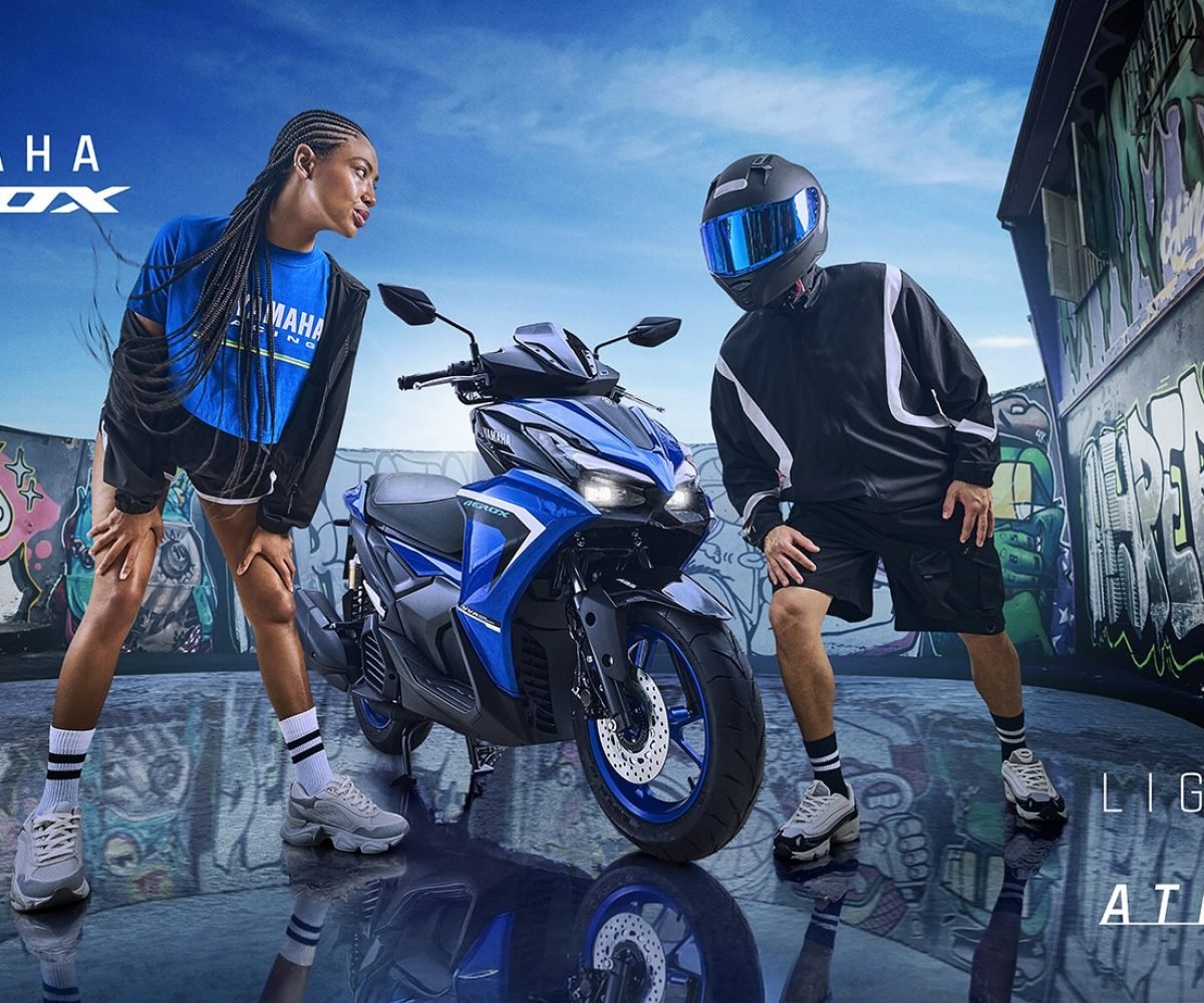 Yamaha lança Aerox ABS Connected, unindo design esportivo e tecnologia de ponta para as cidades