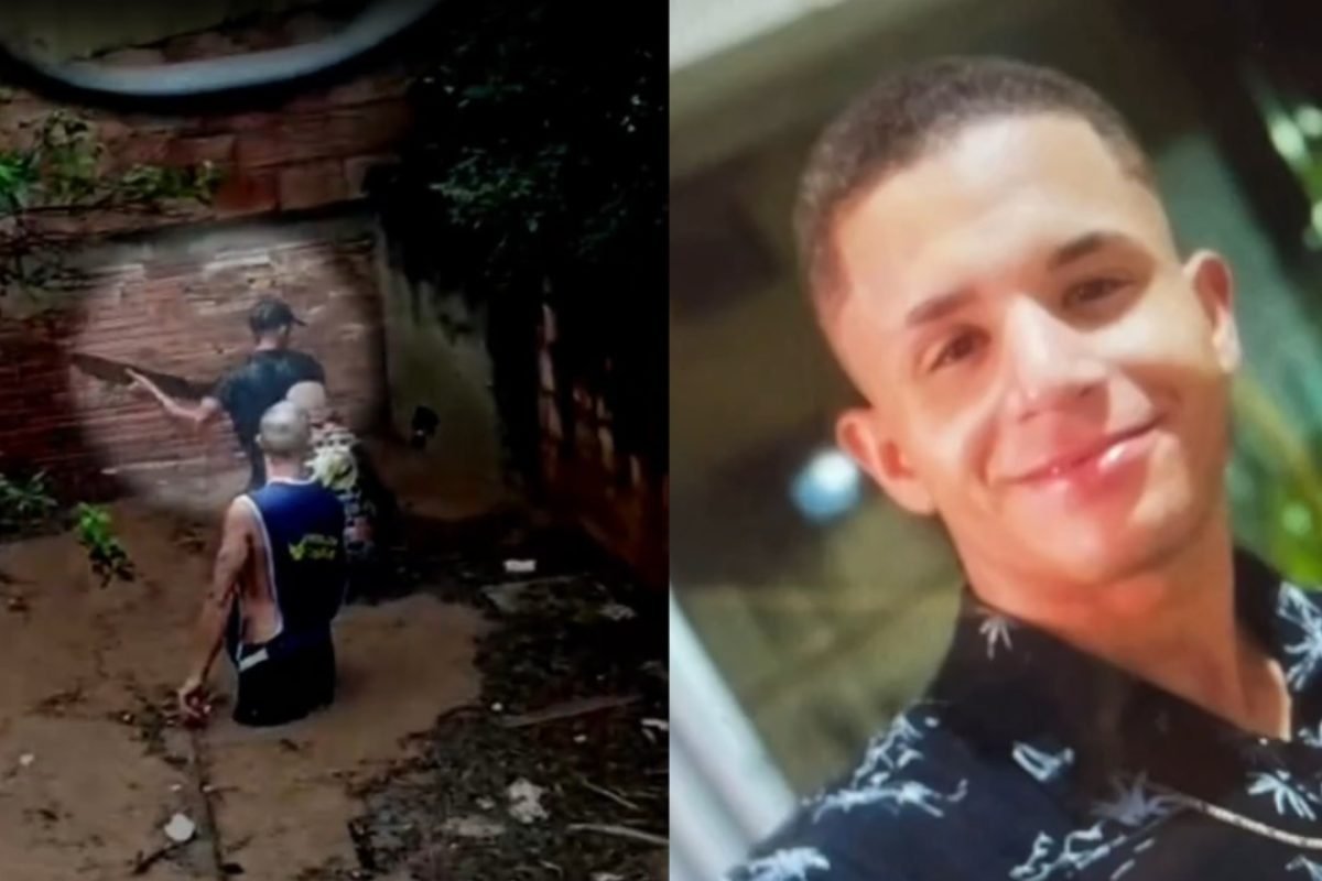 e suspeitam ser de jovem levado por enxurrada em Sabará CBMMG/Divulgação