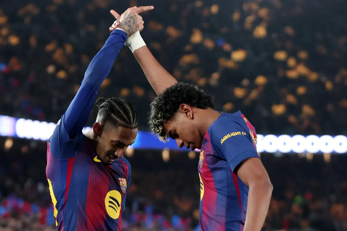 Liga dos Campeões: Barcelona atropela o Newcastle e marca 7 a 2