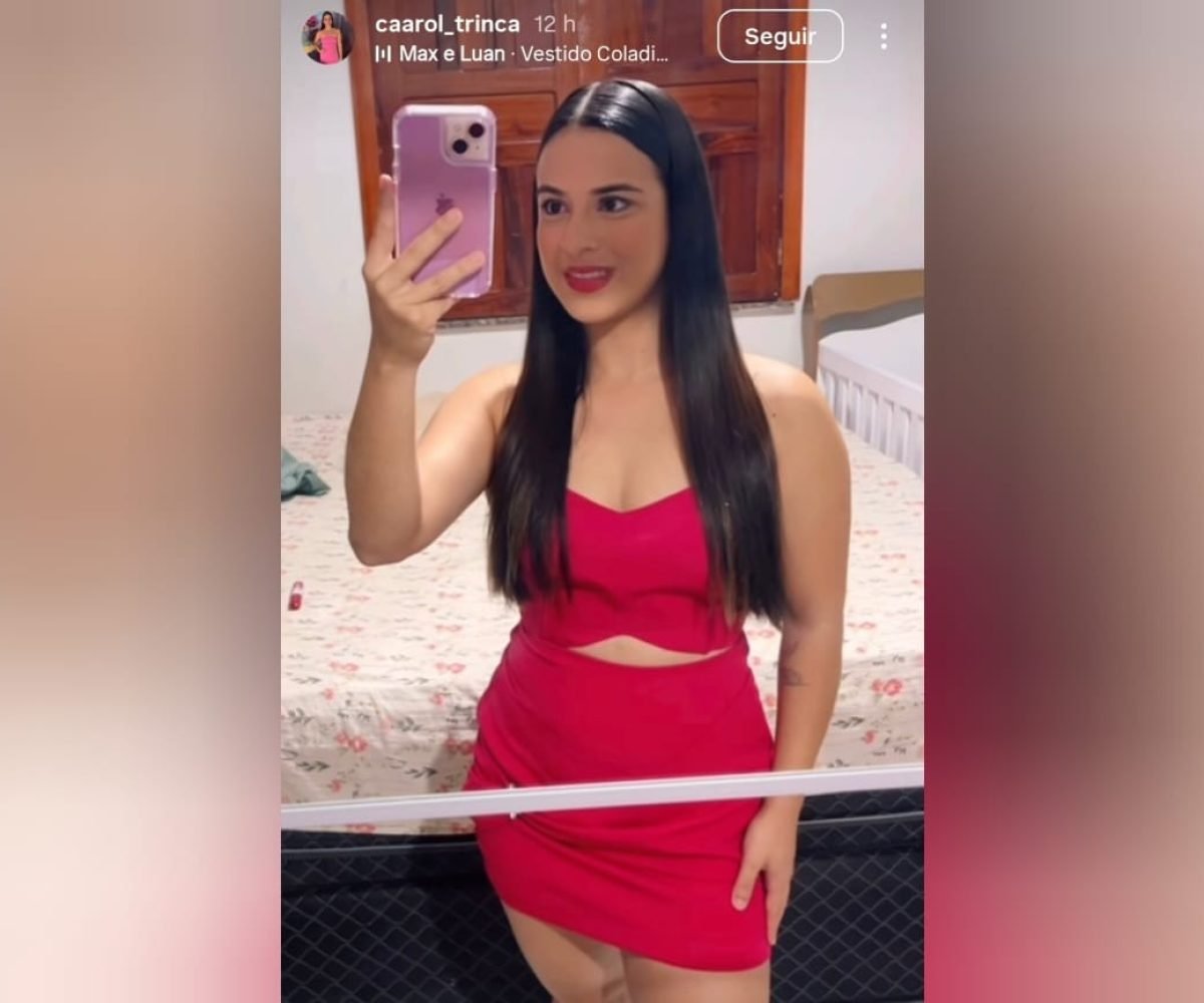 antes de ser encontrada morta em Santarém Reprodução/Instagram