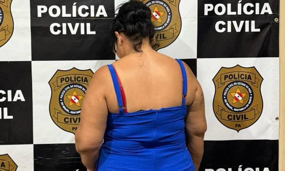 Mulher foi presa em Juruti por injúria racial Polícia Civil/Divulgação