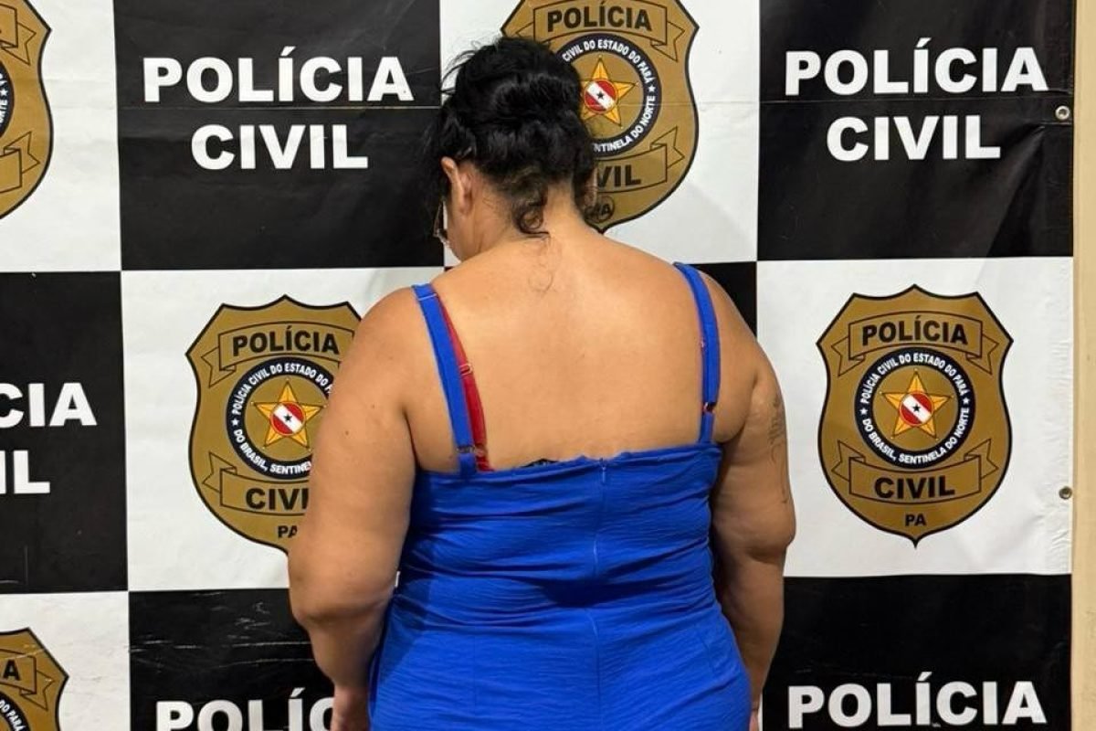 Mulher foi presa em Juruti por injúria racial Polícia Civil/Divulgação