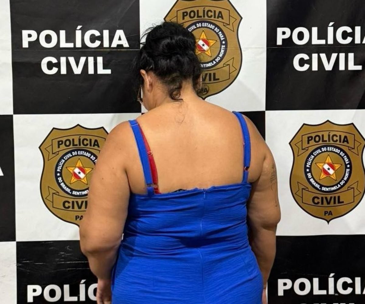 Mulher foi presa em Juruti por injúria racial Polícia Civil/Divulgação