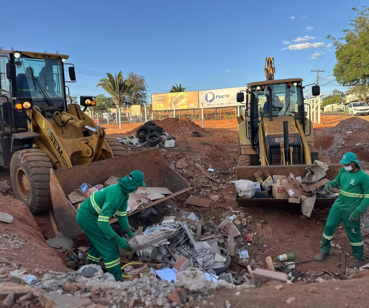 População pode solicitar gratuitamente o serviço de remoção de entulhos pelo site consorciolimpagyn.com.br