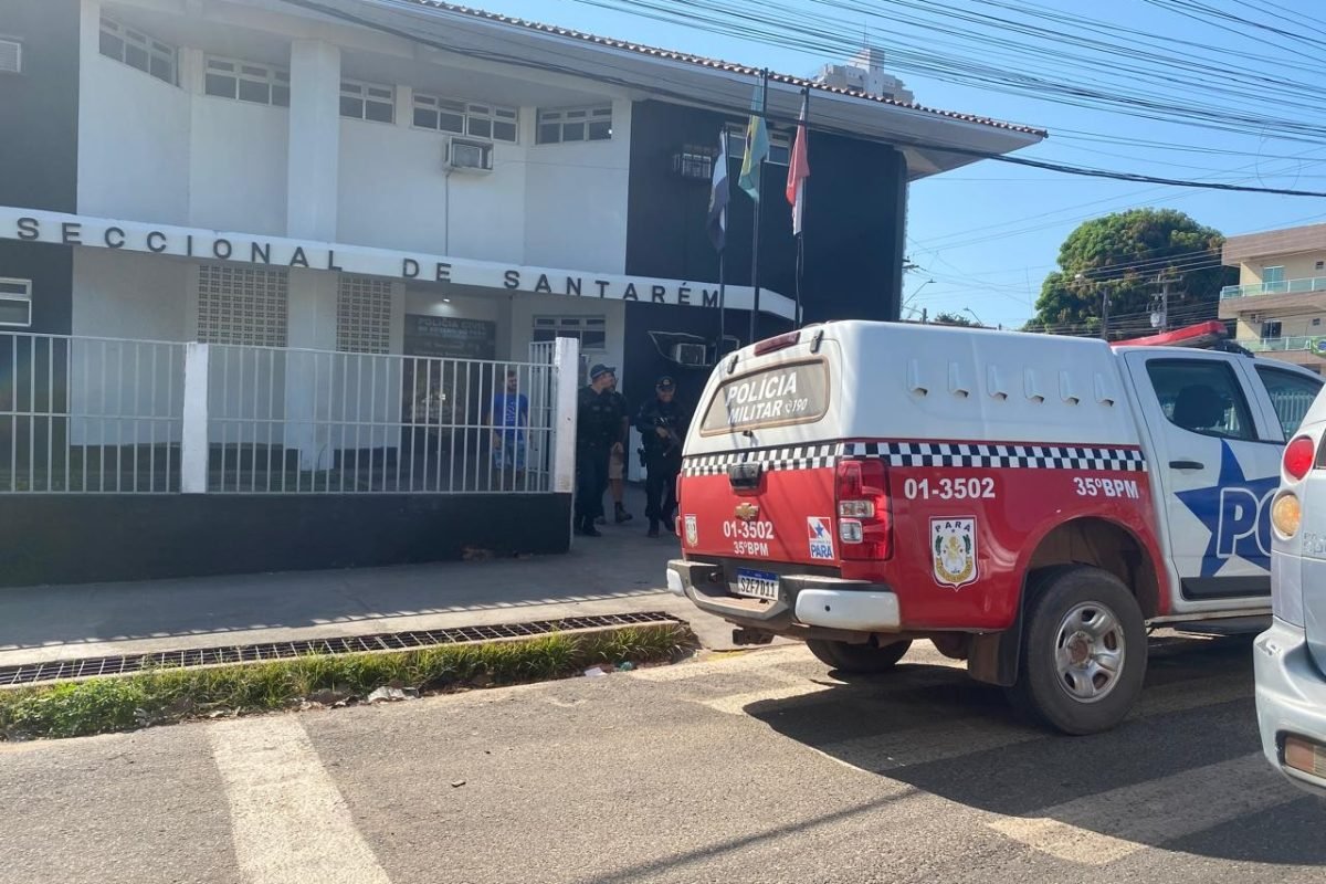 Seccional Urbana de Polícia de Santarém Kamila Andrade/g1
