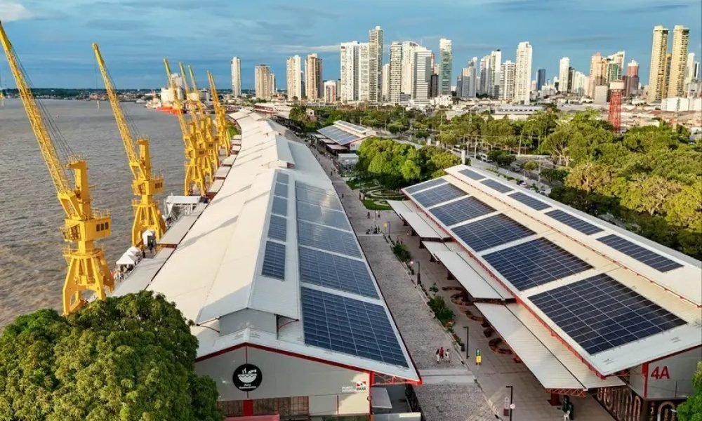 to Futuro, em Belém Edivaldo Sodré / Ag. Pará O Complexo Porto Futuro, em Belém