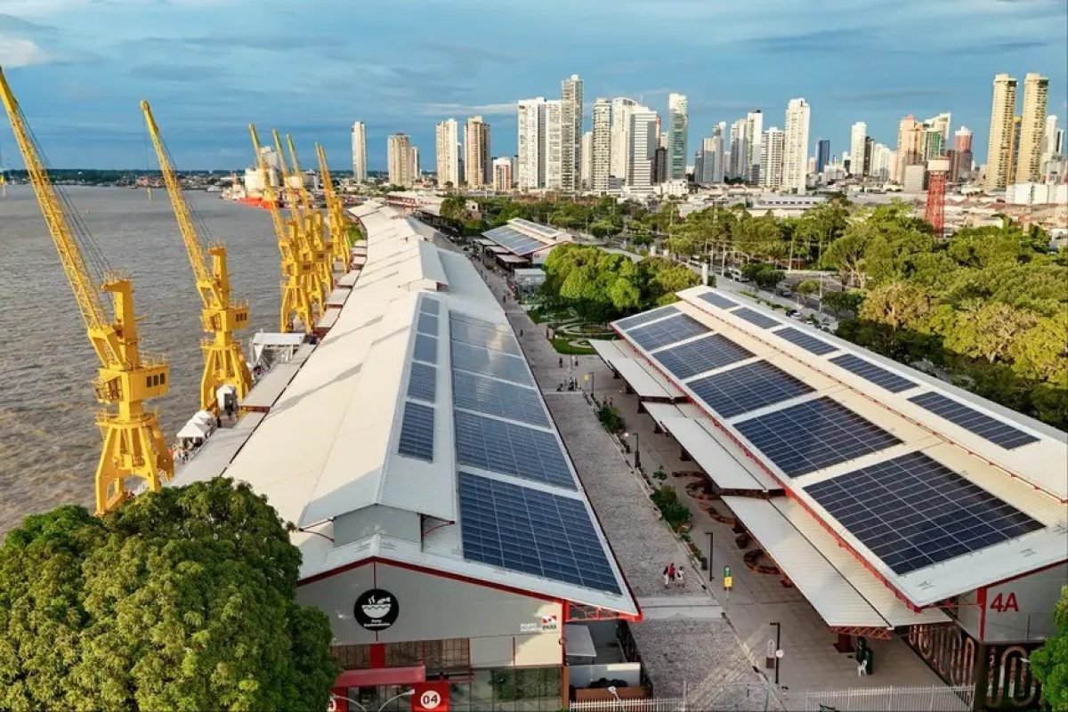to Futuro, em Belém Edivaldo Sodré / Ag. Pará O Complexo Porto Futuro, em Belém