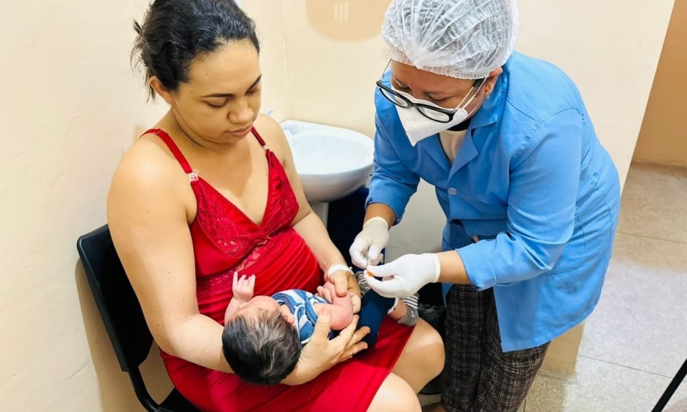 horas de vida do bebê Ascom Semsa/Divulgação