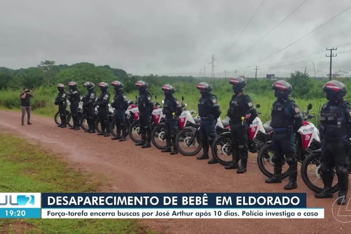Buscas pelo bebê desaparecido são encerradas em Eldorado do Carajás, no Pará