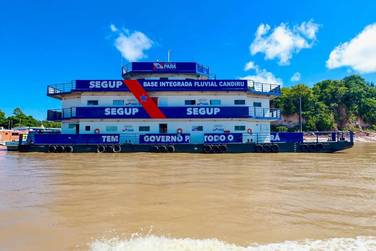 Base Integrada Fluvial Candiru Agência Pará/Divulgação