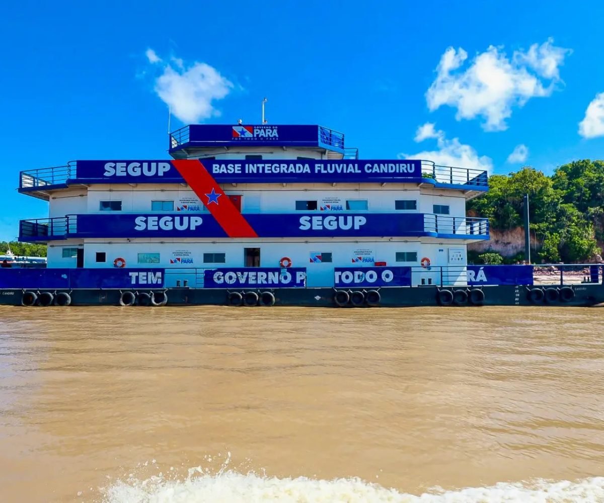 Base Integrada Fluvial Candiru Agência Pará/Divulgação