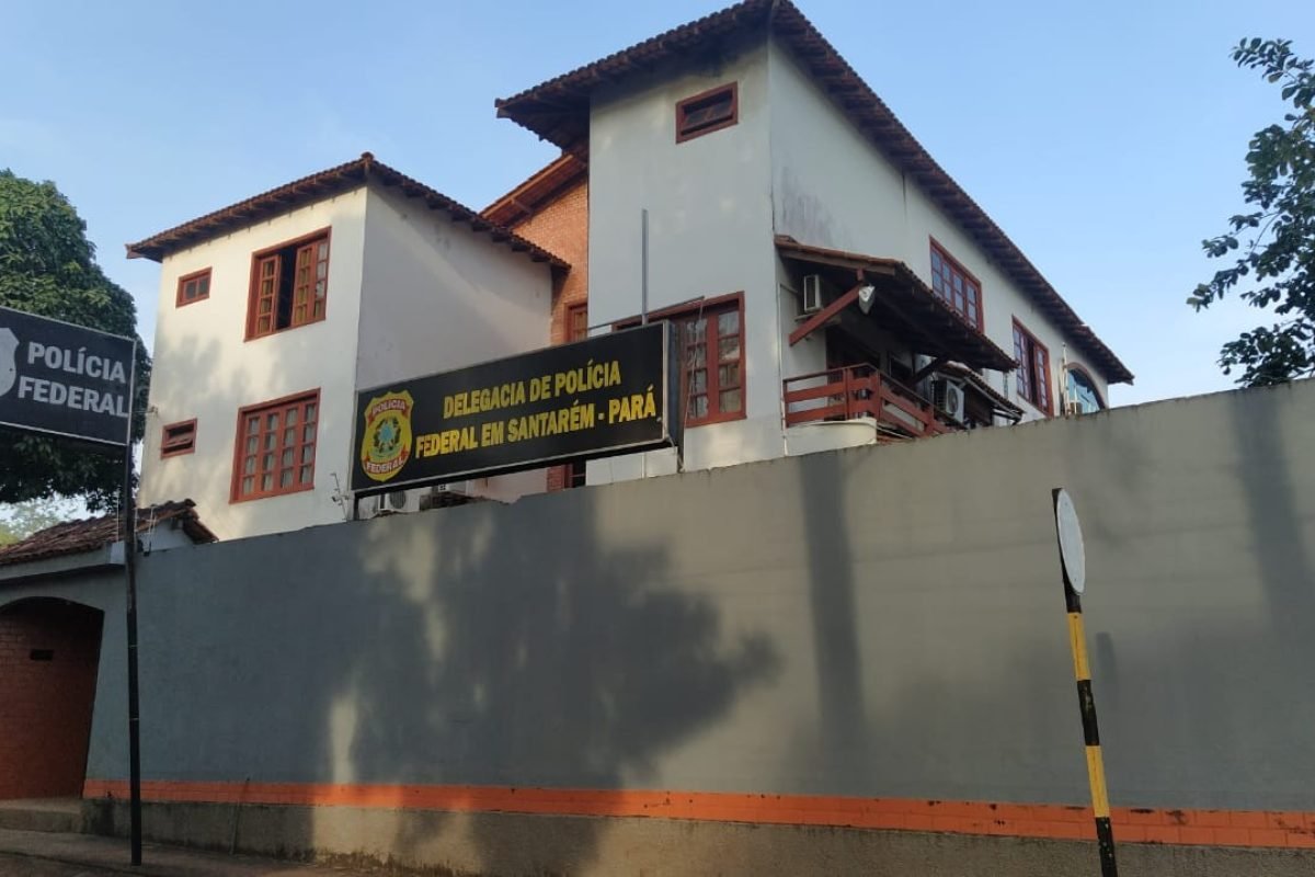 Delegacia da Polícia Federal em Santarém Sílvia Vieira/g1