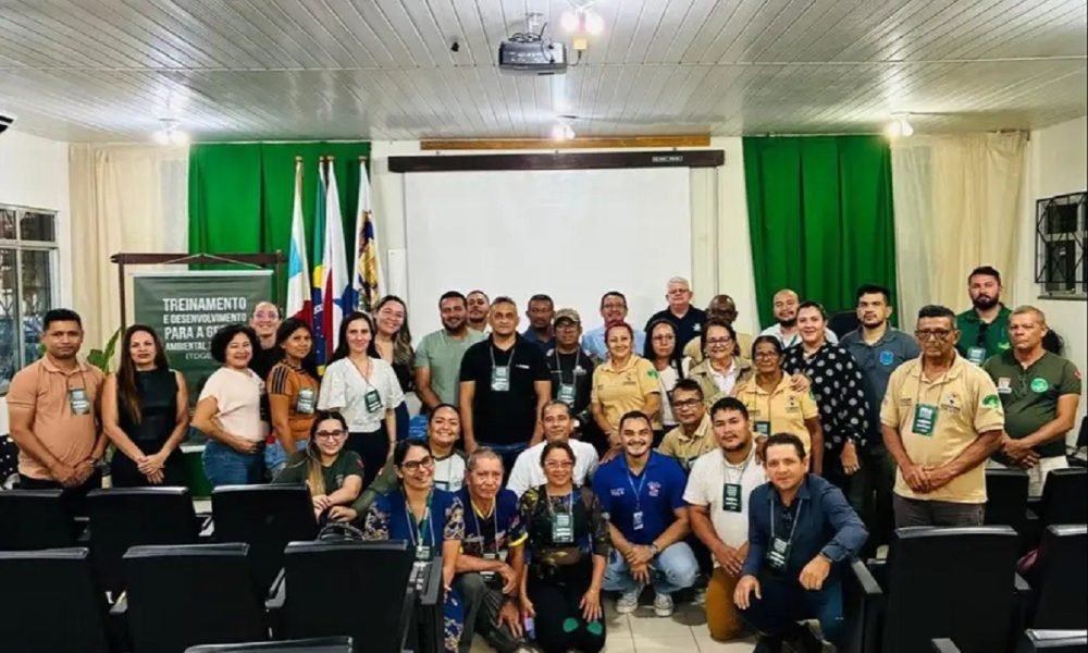 Conselheiros ambientais dos municípios do Baixo Amazonas presentes na capacitação promovida pela Semas Ascom Semas/Divulgação