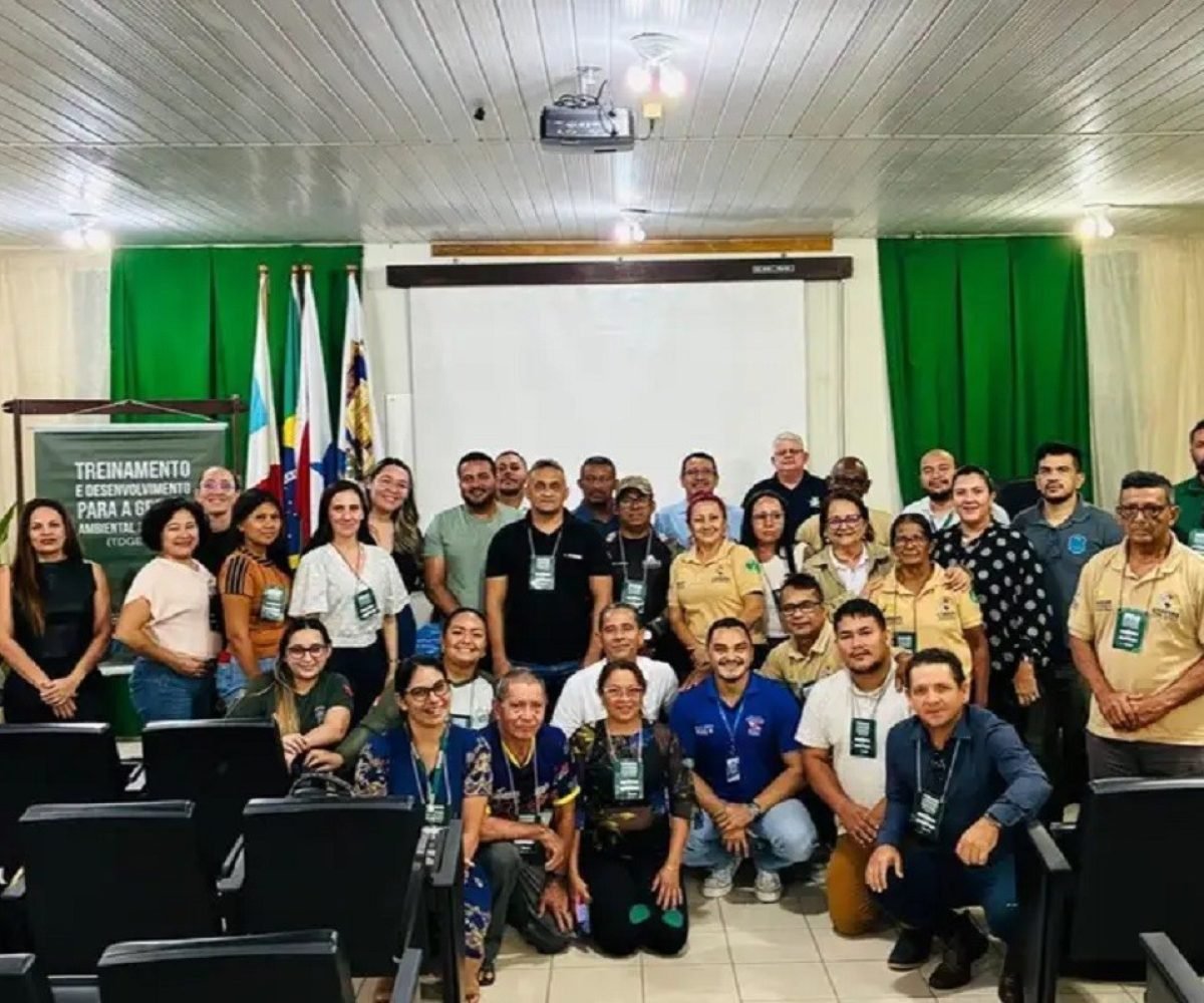 Conselheiros ambientais dos municípios do Baixo Amazonas presentes na capacitação promovida pela Semas Ascom Semas/Divulgação