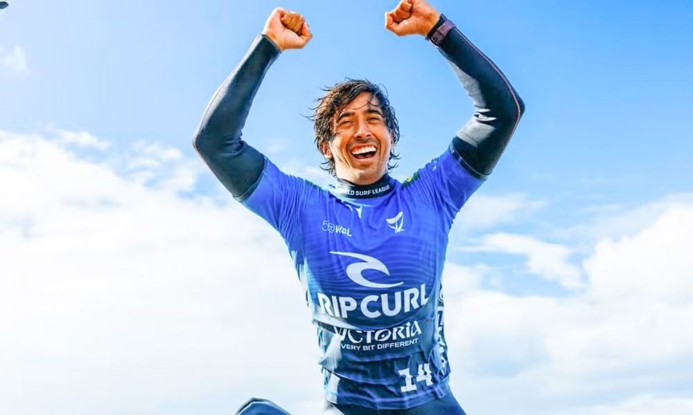 ada da Liga Mundial de Surfe (WSL, na sigla em inglês) iniciou da melhor forma p