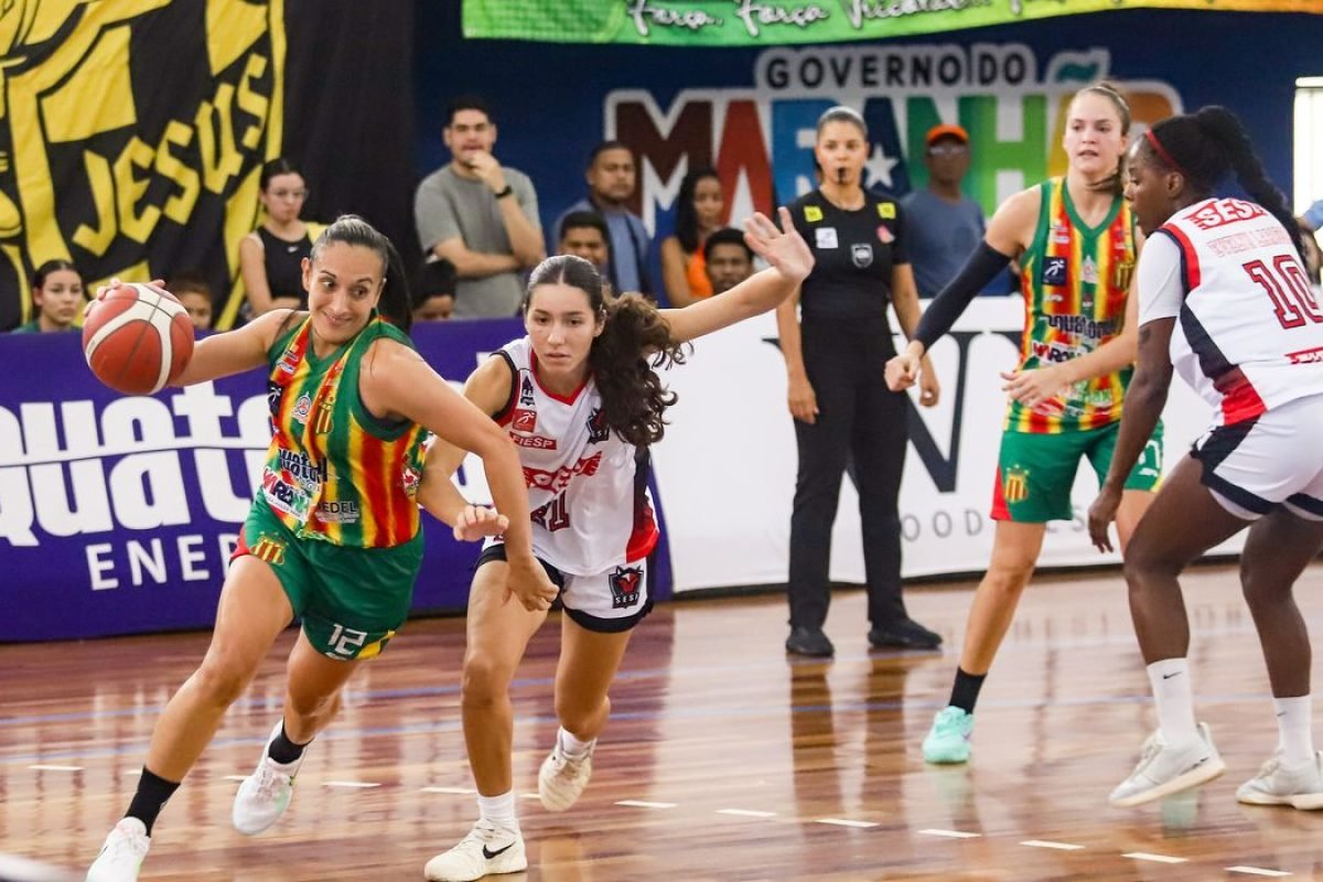 76 a 49 no Ginásio Costa Rodrigues, em São Luís. A partida foi transmitida pela