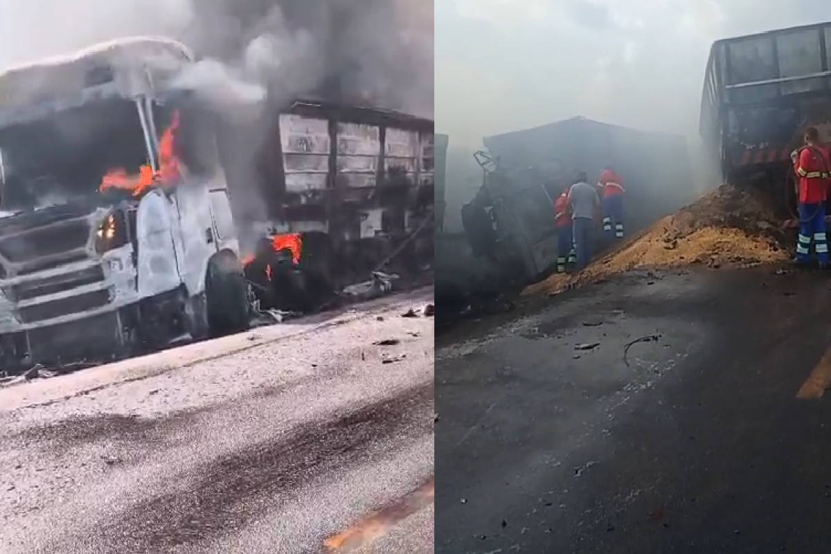 autoridades, uma pessoa morreu ainda no local. Até o momento, a identidade da ví