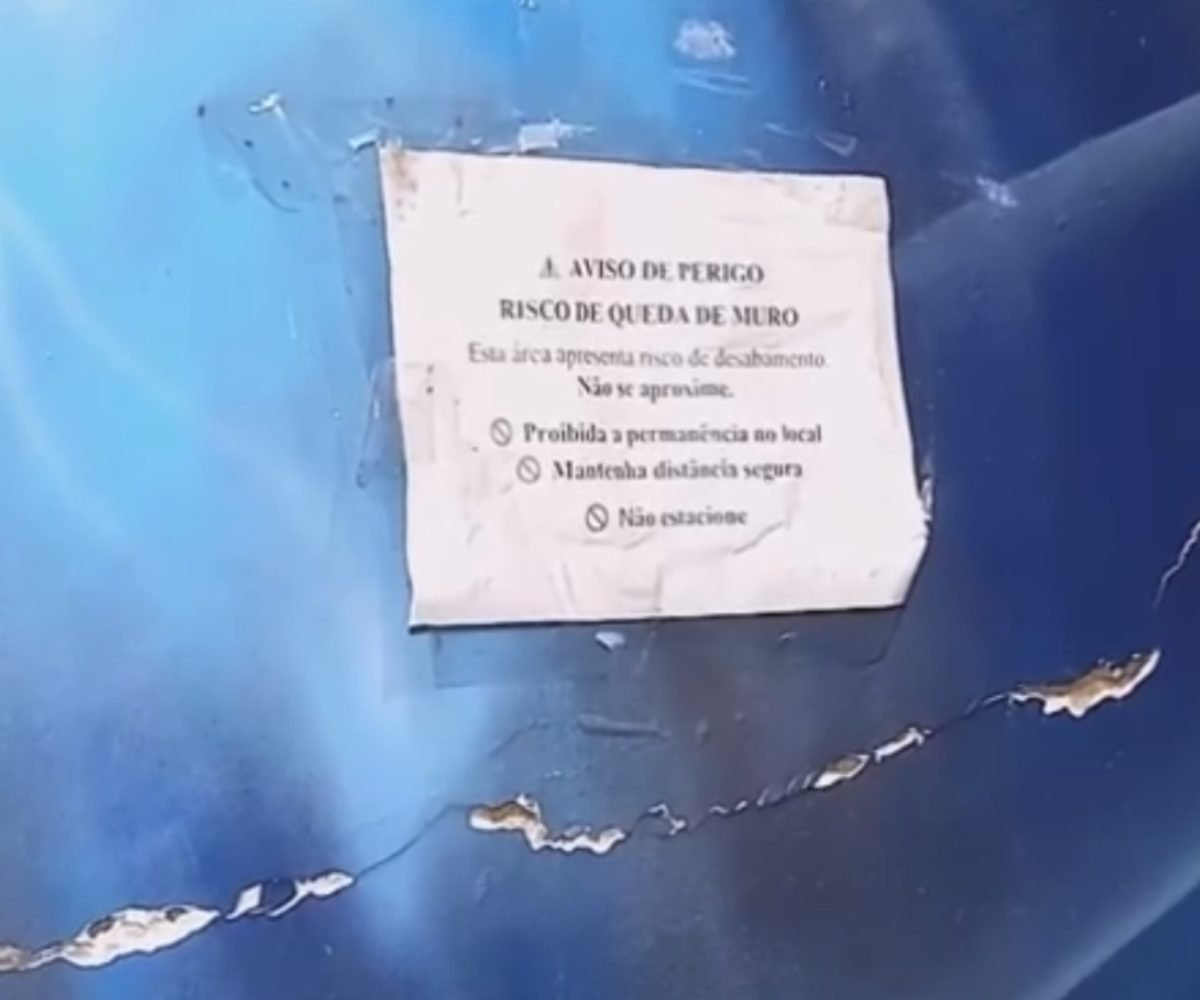 tância de não remover a sinalização da área. VÍDEOS com as principais notícias d