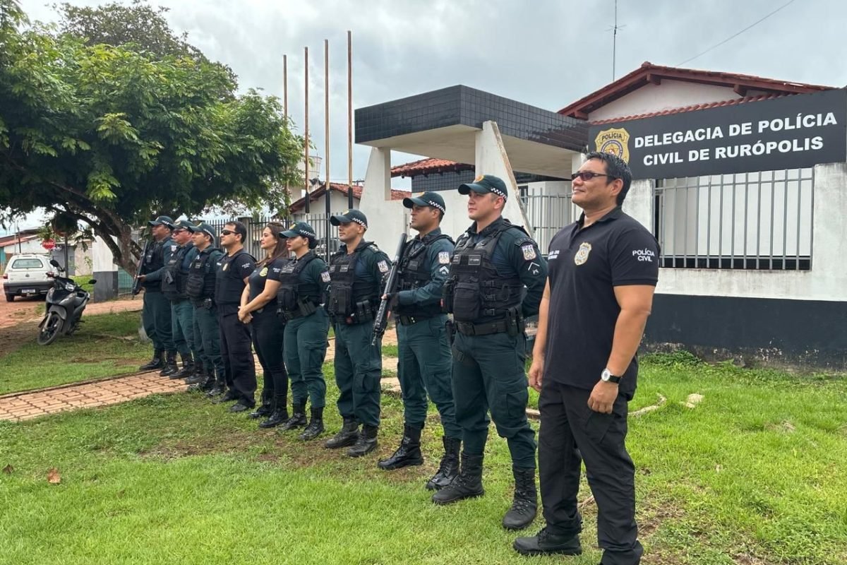 em Rurópolis Polícia Civil/Reprodução