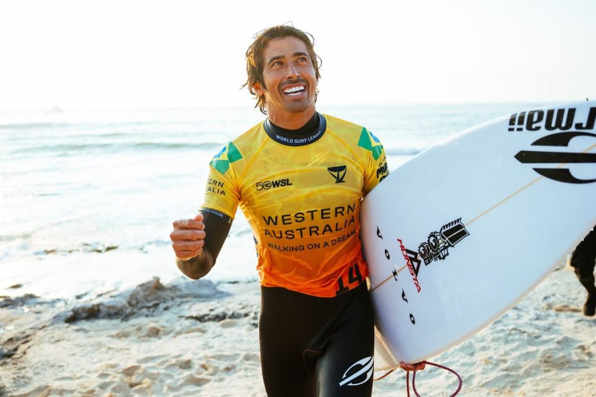 ada do surfe com vitória em final brasileira. João Fonseca vence estreia em Muni