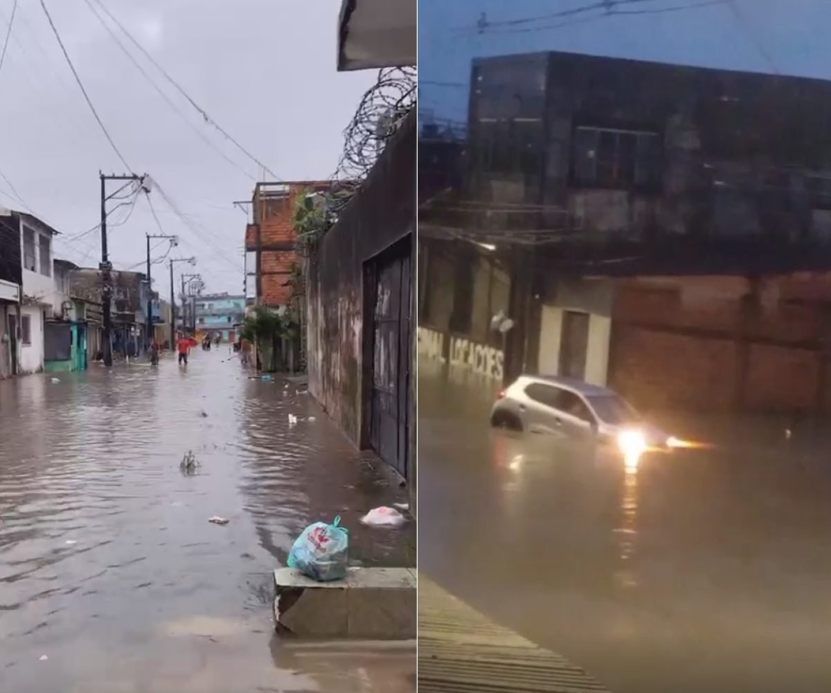 causa da chuva do fim de semana Cerca de 42 mil pessoas foram afetadas pelo temp