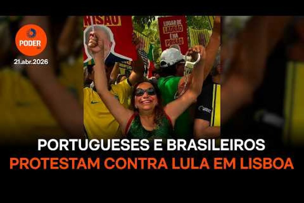 tugal nesta 3ª feira (21.abr.2026), grupos de portugueses e brasileiros se reuni