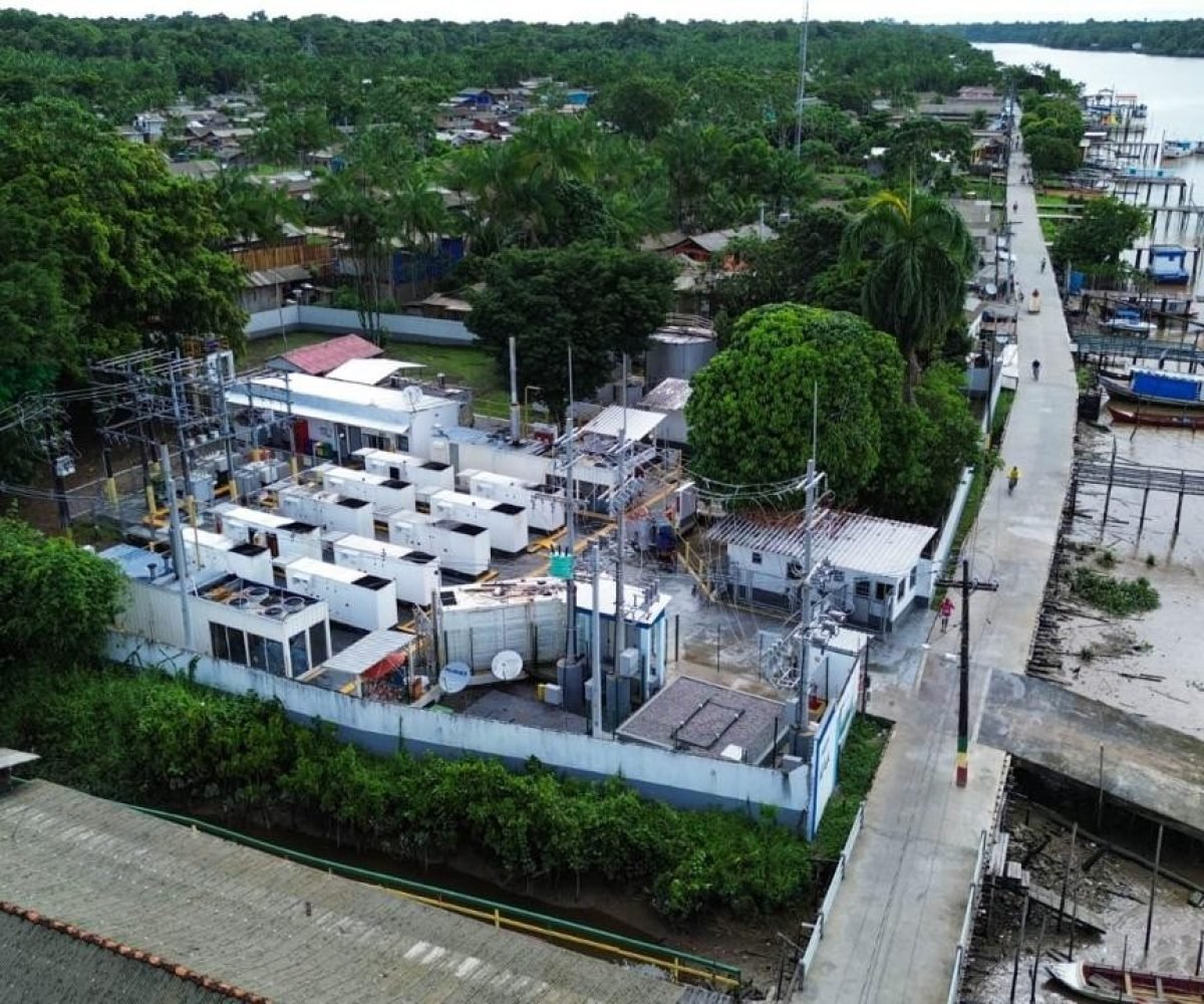 uma transição energética neste domingo (26) com a desativação da usina a diesel