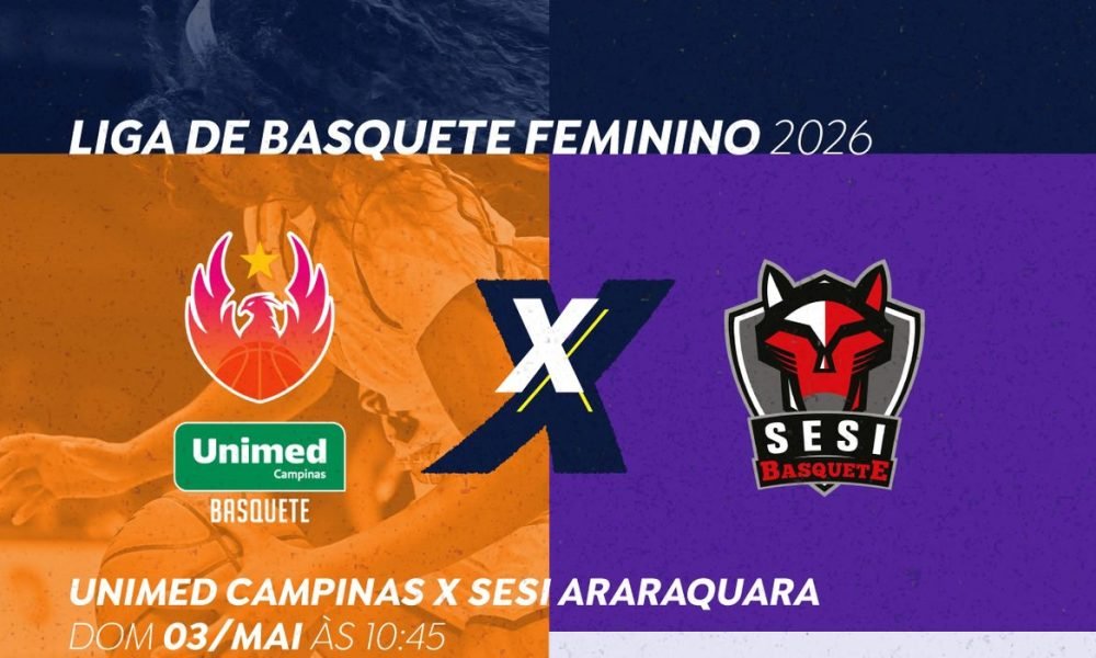 Liga de Basquete Feminino 2026 tem duelo decisivo entre Unimed Campinas e Sesi Araraquara