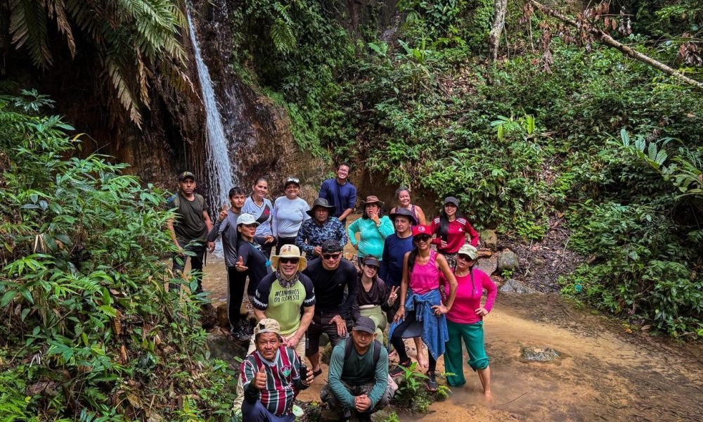natureza e potencial turístico ainda pouco explorado, alunos do curso de Conduto