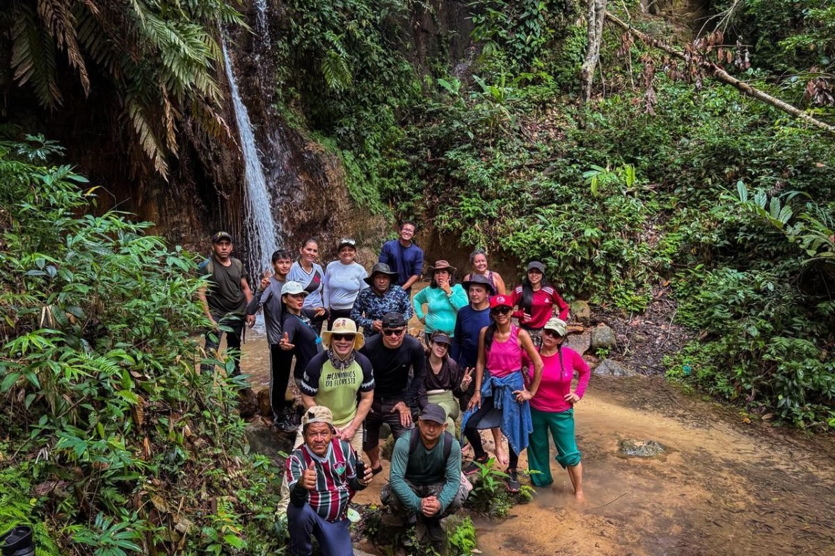natureza e potencial turístico ainda pouco explorado, alunos do curso de Conduto