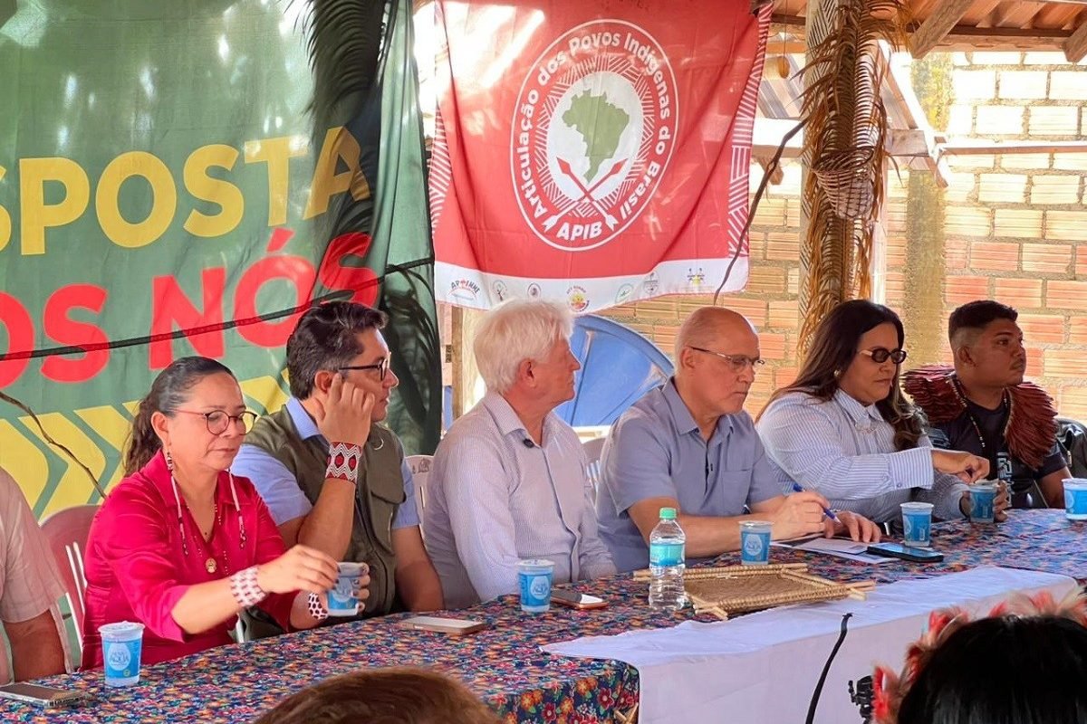 tante anúncio para os povos tradicionais da região: a criação da sede regional d