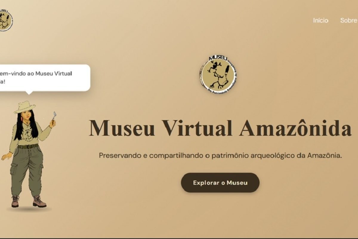 peças das culturas Santarém e Konduri, incluindo cerâmicas e artefatos da chamad