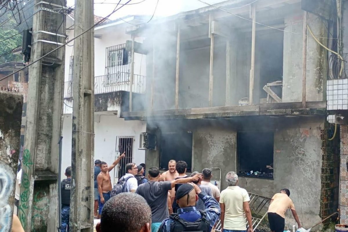 Incêndio em residência deixa uma idosa morta no bairro de Fátima em Belém