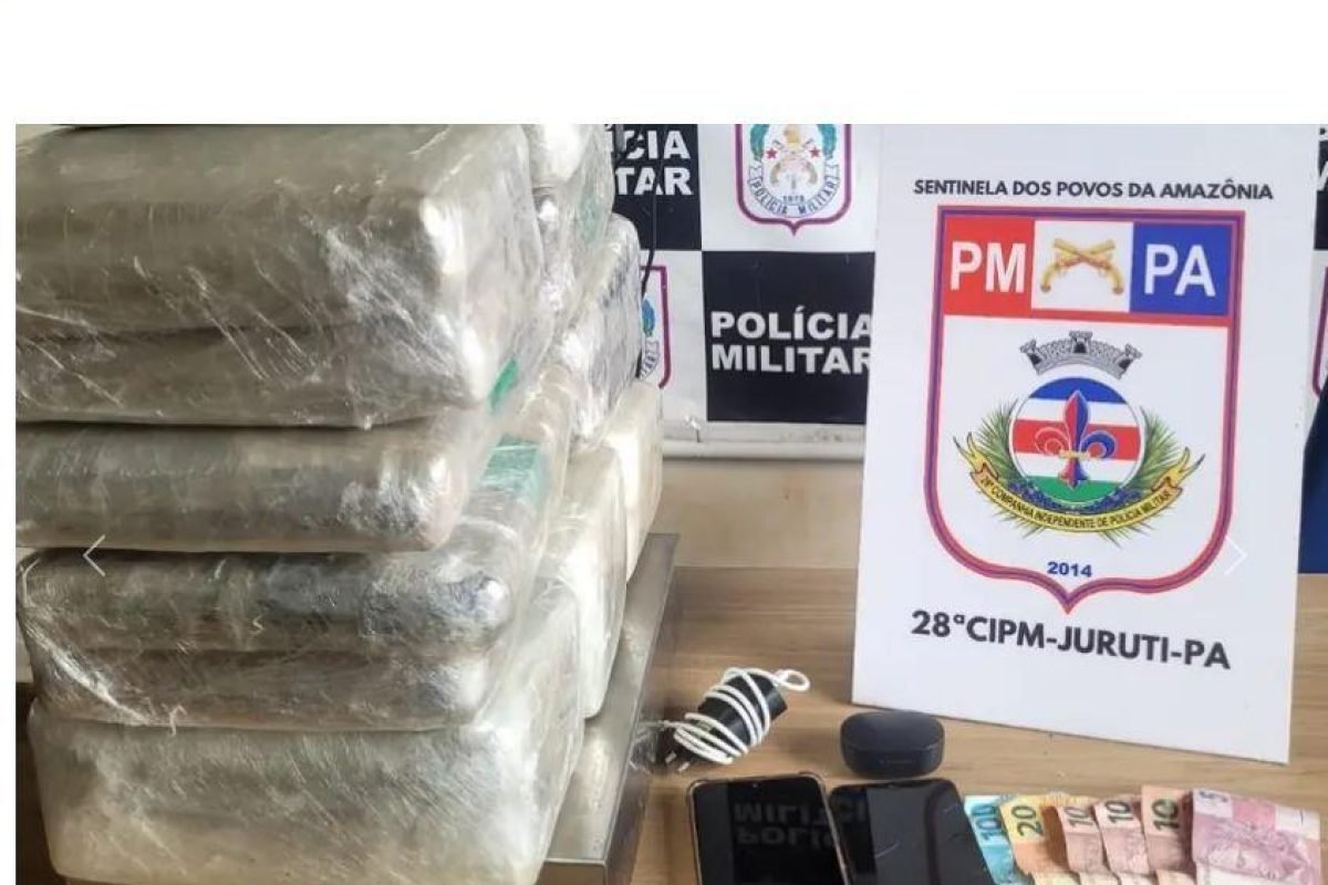 tráfico de drogas na Rodovia PA-257, município de Juruti, no Oeste do Pará, nest
