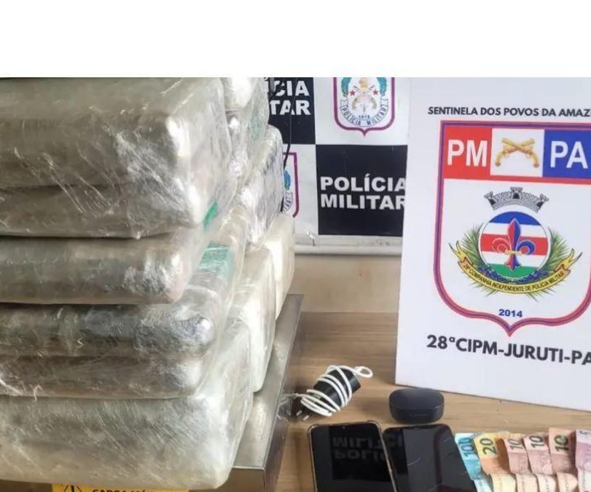 tráfico de drogas na Rodovia PA-257, município de Juruti, no Oeste do Pará, nest