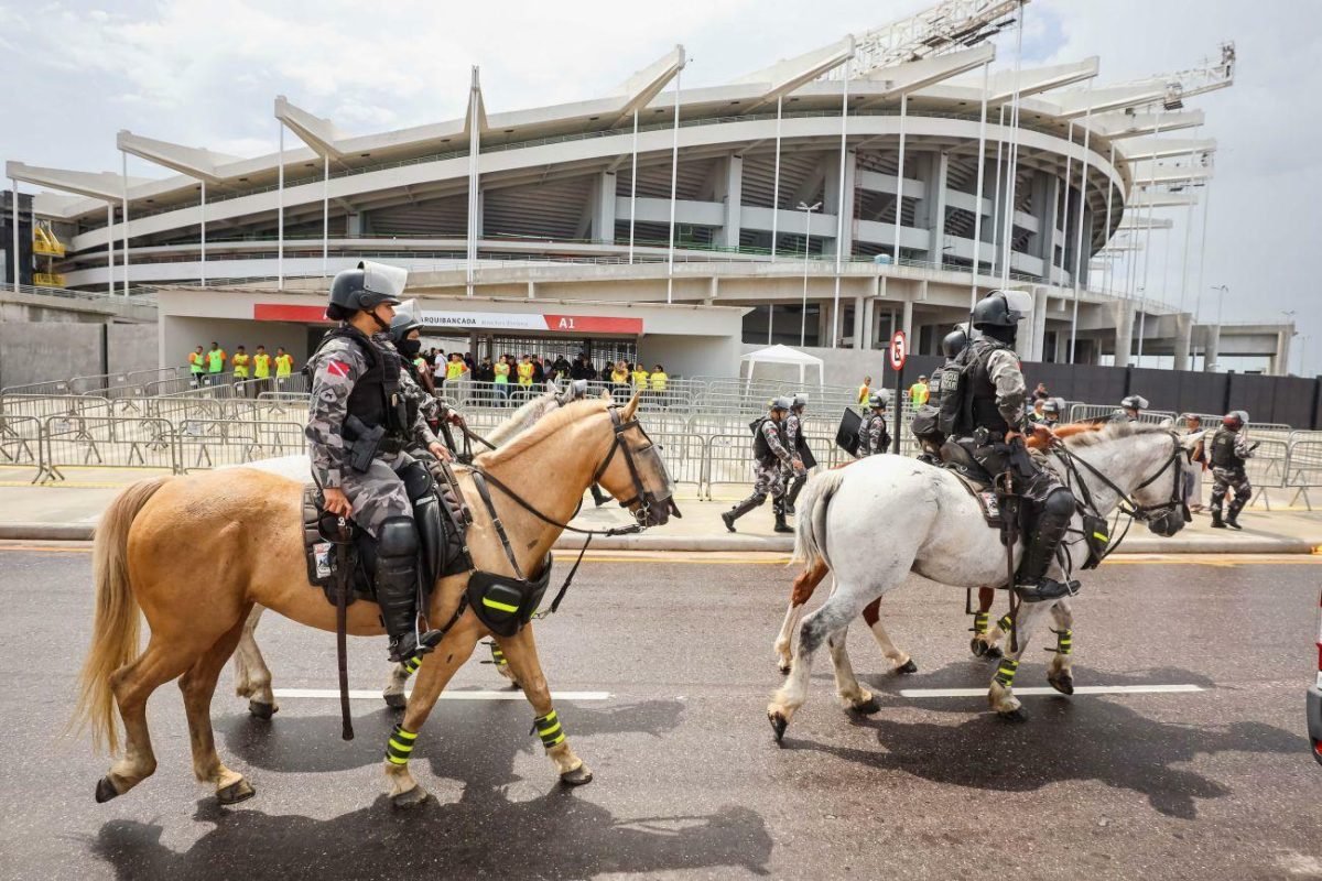 recomendação, os palmeirenses terão acesso às dependências do estádio 4h antes d