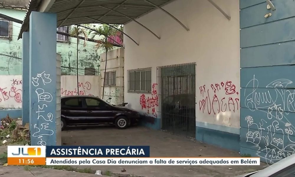 Atendidos da Casa Dia, em Belém, denunciam falta de serviços