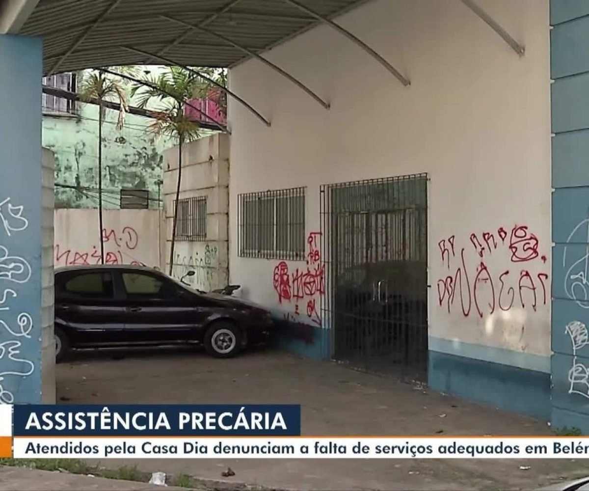 Atendidos da Casa Dia, em Belém, denunciam falta de serviços