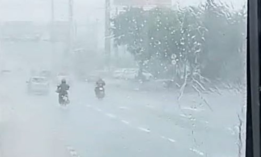 Chuva forte foi registrada na Grande Belém Adelson Albernás/TV Liberal