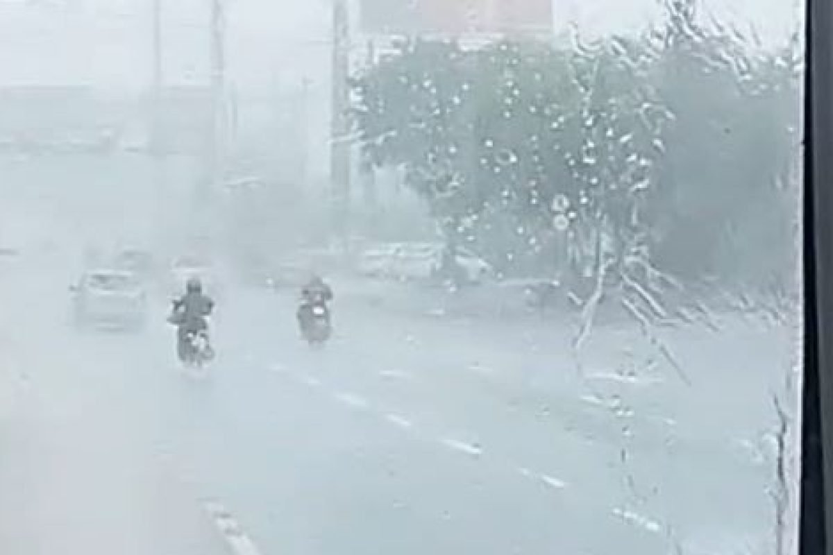 Chuva forte foi registrada na Grande Belém Adelson Albernás/TV Liberal