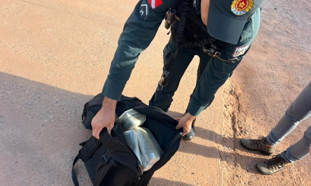 Droga estava em uma mochila Ulisses Farias/TV Tapaj