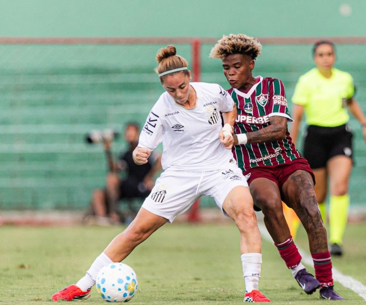 Sereias da Vila quebram jejum e vencem Fluminense por 2 a 0 no Brasileiro Feminino