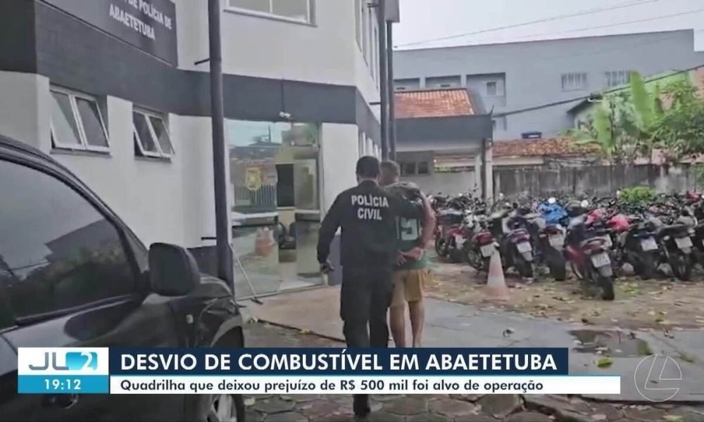 Operação prende quadrilha suspeita de combustível em Abaetetuba