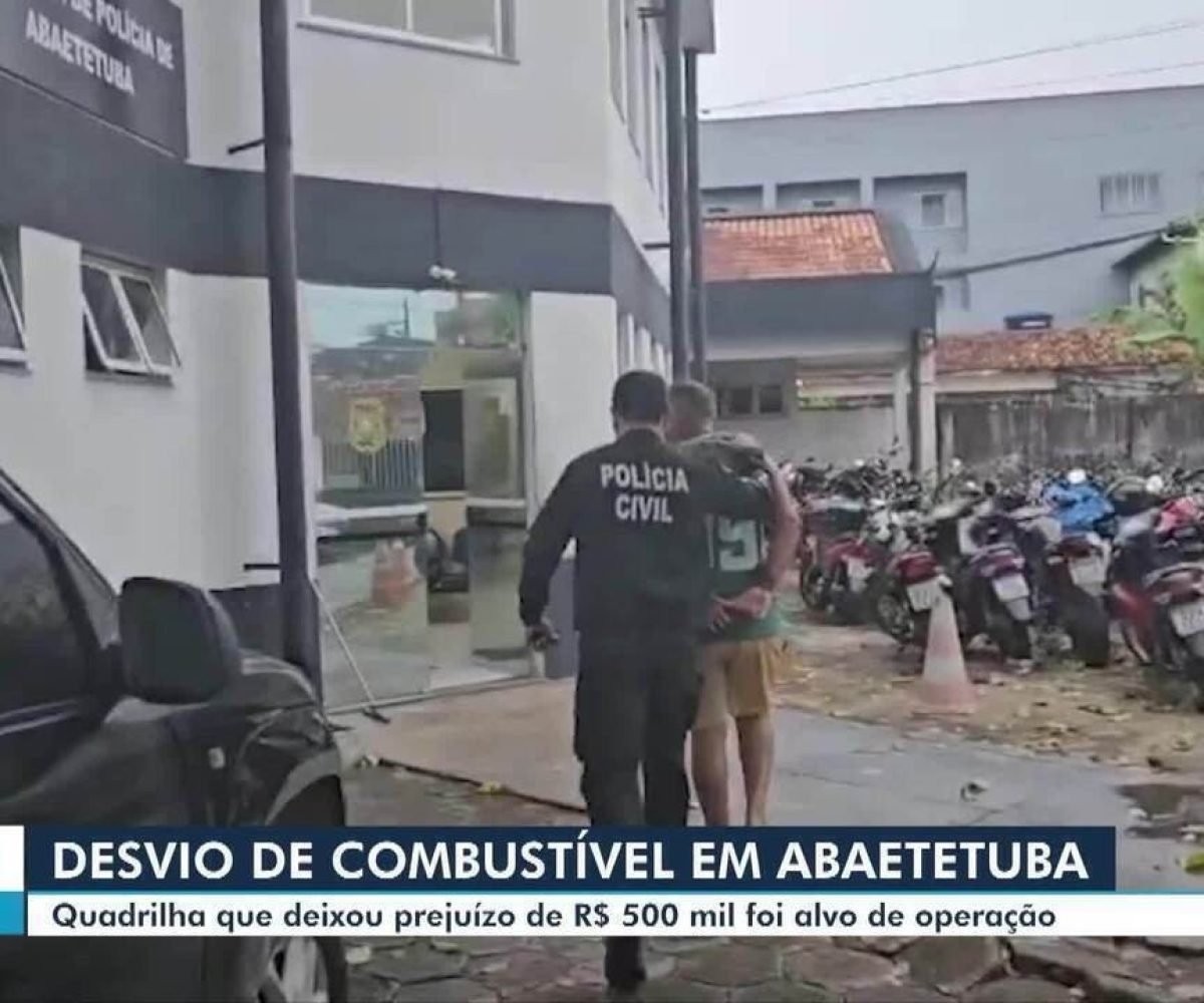 Operação prende quadrilha suspeita de combustível em Abaetetuba
