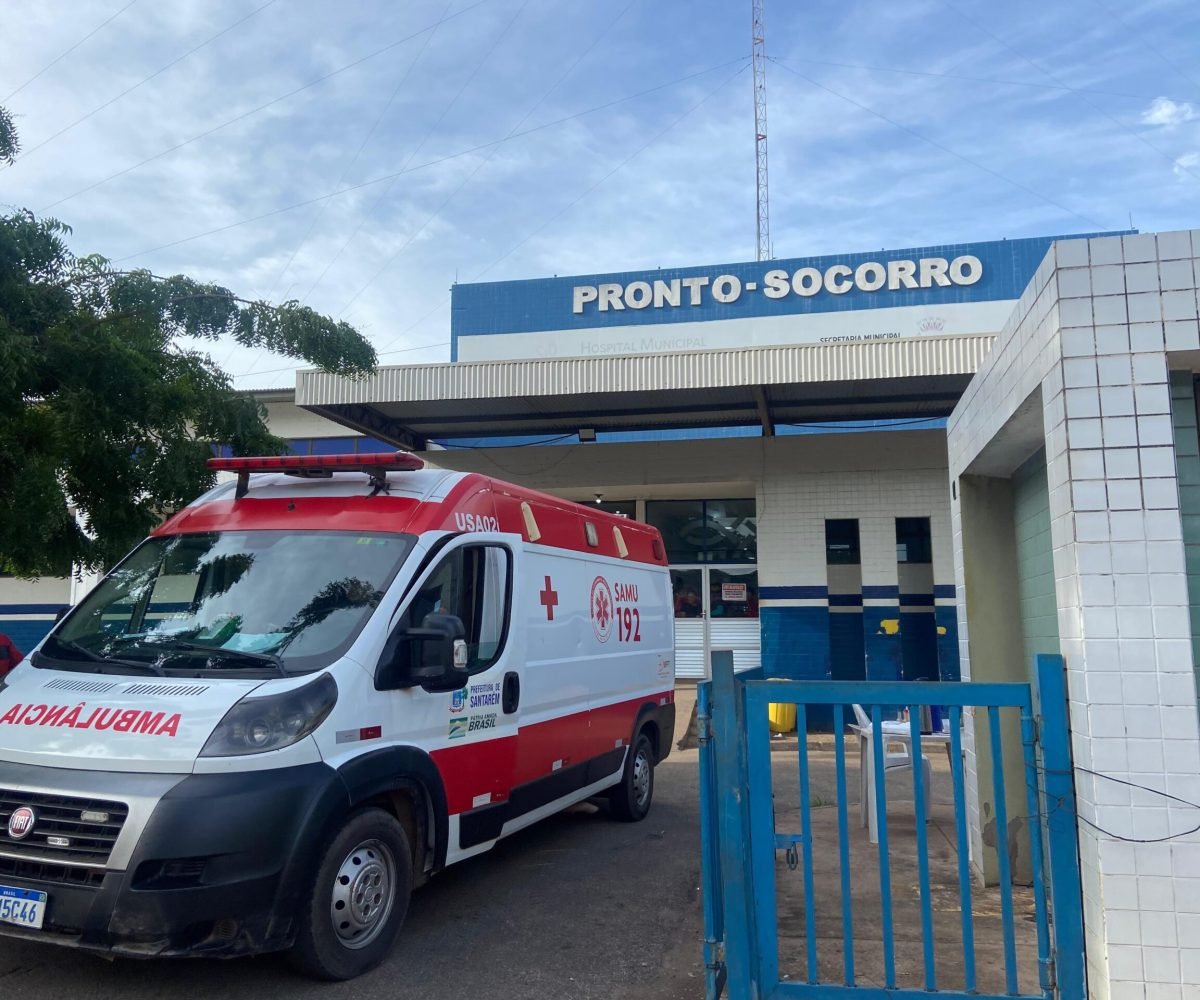 Hospital Municipal de Santarém Kamila Andrade/g1